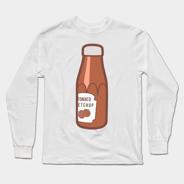 Ketchup bottle Long Sleeve T-Shirt by ShirtyLife